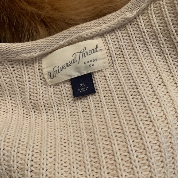Cream Universal Thread Cardi - Picture 3 of 3